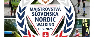 MAJSTROVSTVÁ SLOVENSKA V NORDIC WALKING 2025